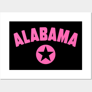 State of Alabama Posters and Art